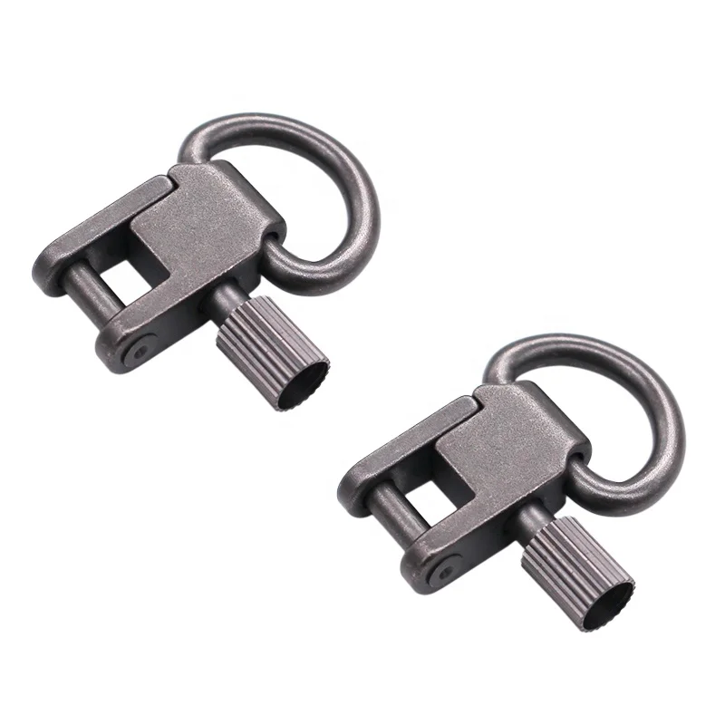 Durable Hunting Accessories Stainless Steel Sling Swivel for Paracord Straps