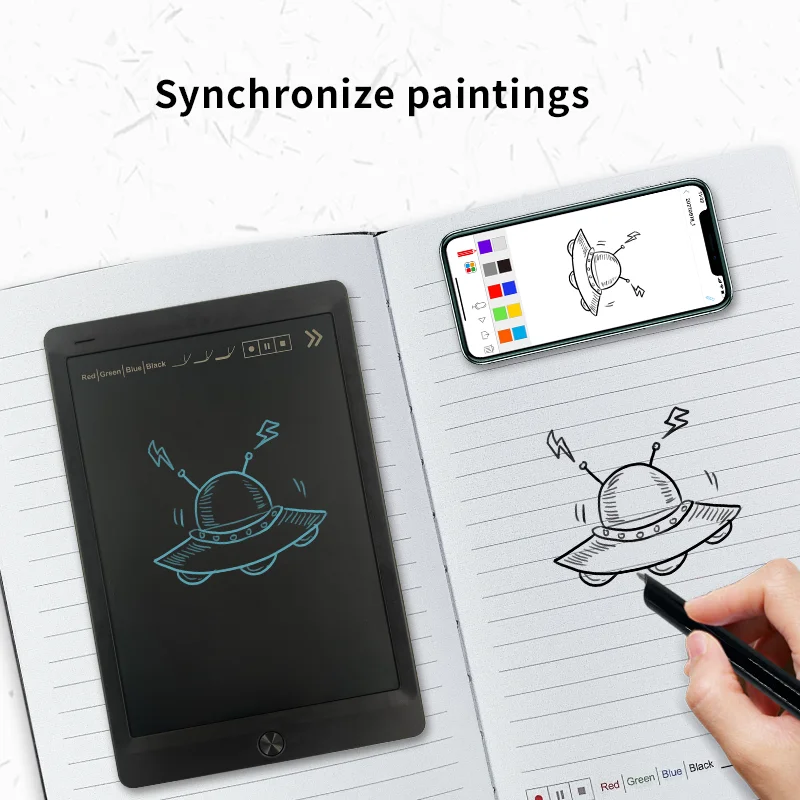 Супер Сентябрь Syncpen A5 кожаный блокнот с облачной синхронизацией рукописный цифровой смарт-стилус для