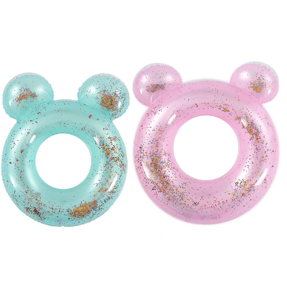 Creative Mickey Head Sequins Swimming Circle