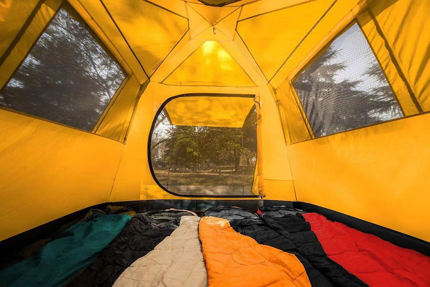 5-6 Person Camping Tent High Quality Automatic Outdoor Tent Waterproof Trailer Tent