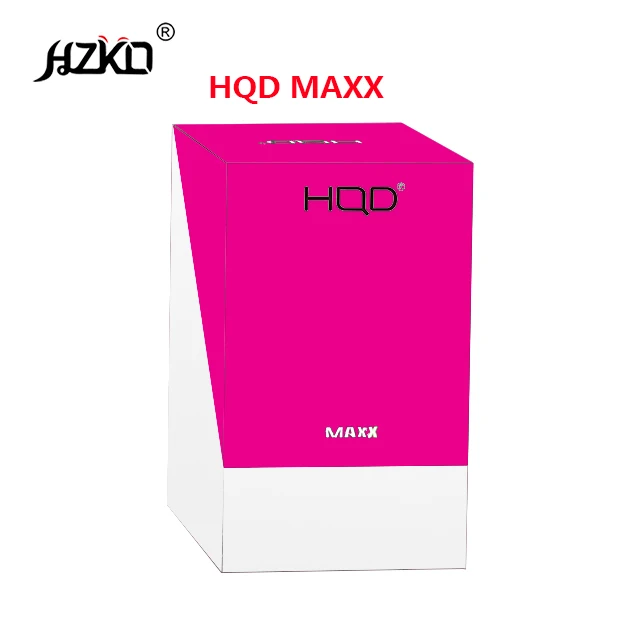 Оптовая продажа, Лидер продаж, набор для вейпа разных цветов 2500F, оригинальный HQD MAXX, быстрая доставка, пустой