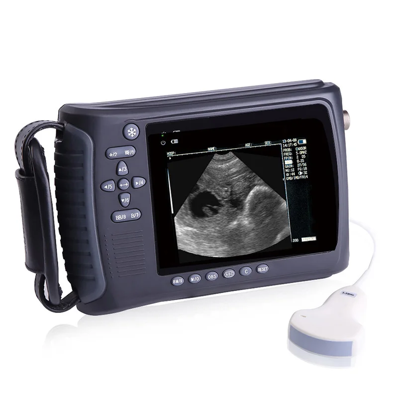 Pl-2018v Фермы использования ветеринарный полный цифровой портативный ультразвуковой сканер ветеринарная Ультразвуковая для свиней свинья аппарат