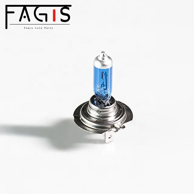 Fagis car halogen bulb h7 bulbs 12v 55w super white long lifespan