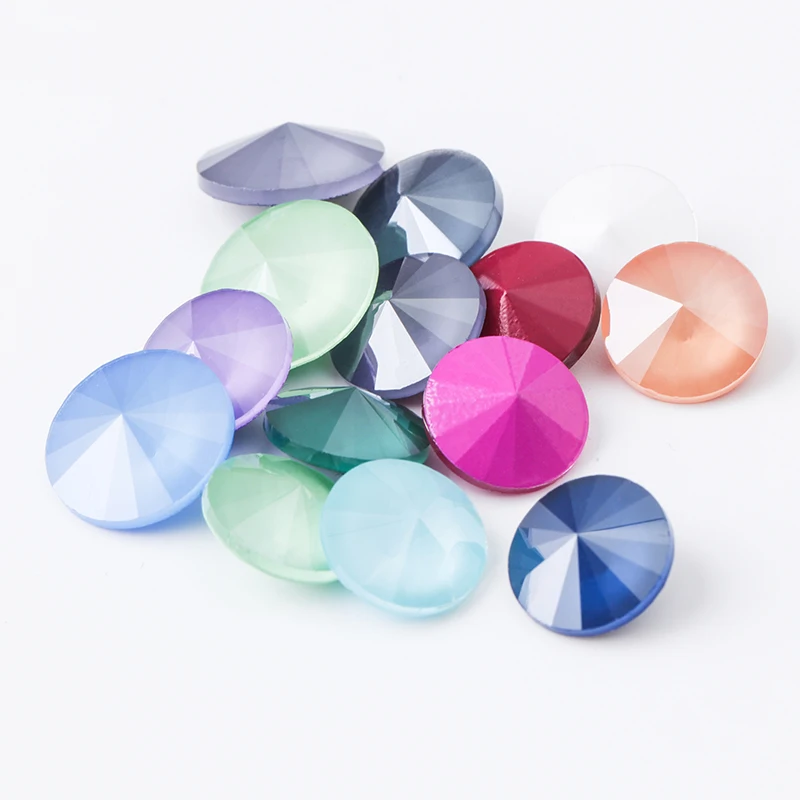 Xichuan Craft Accessories Wholesale Rivoli Stones Pointback Crystal Rhinestone High Quality Nail Art Garment