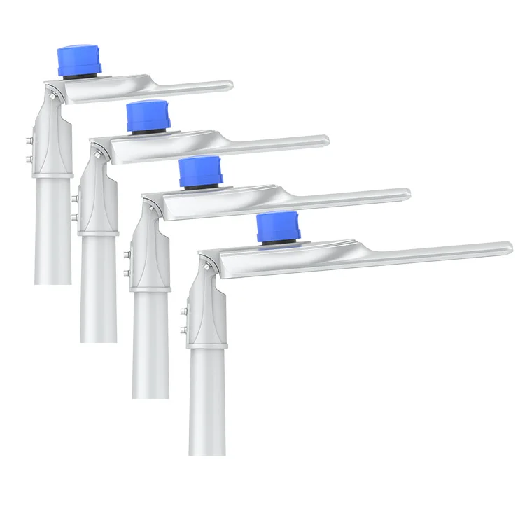 Wireless public lighting outdoor parking lot 150w 100w waterproof security led street light with photocell Intelligent control