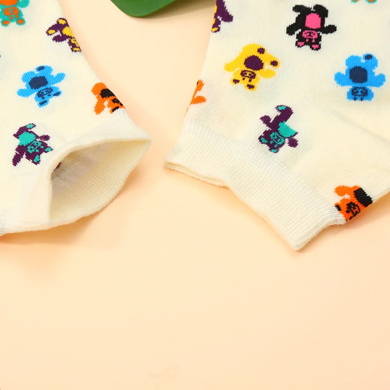 Fashion unisex animal cartoon stokins cotton ankle socks low cut womens sox hypebeast socks wholesale
