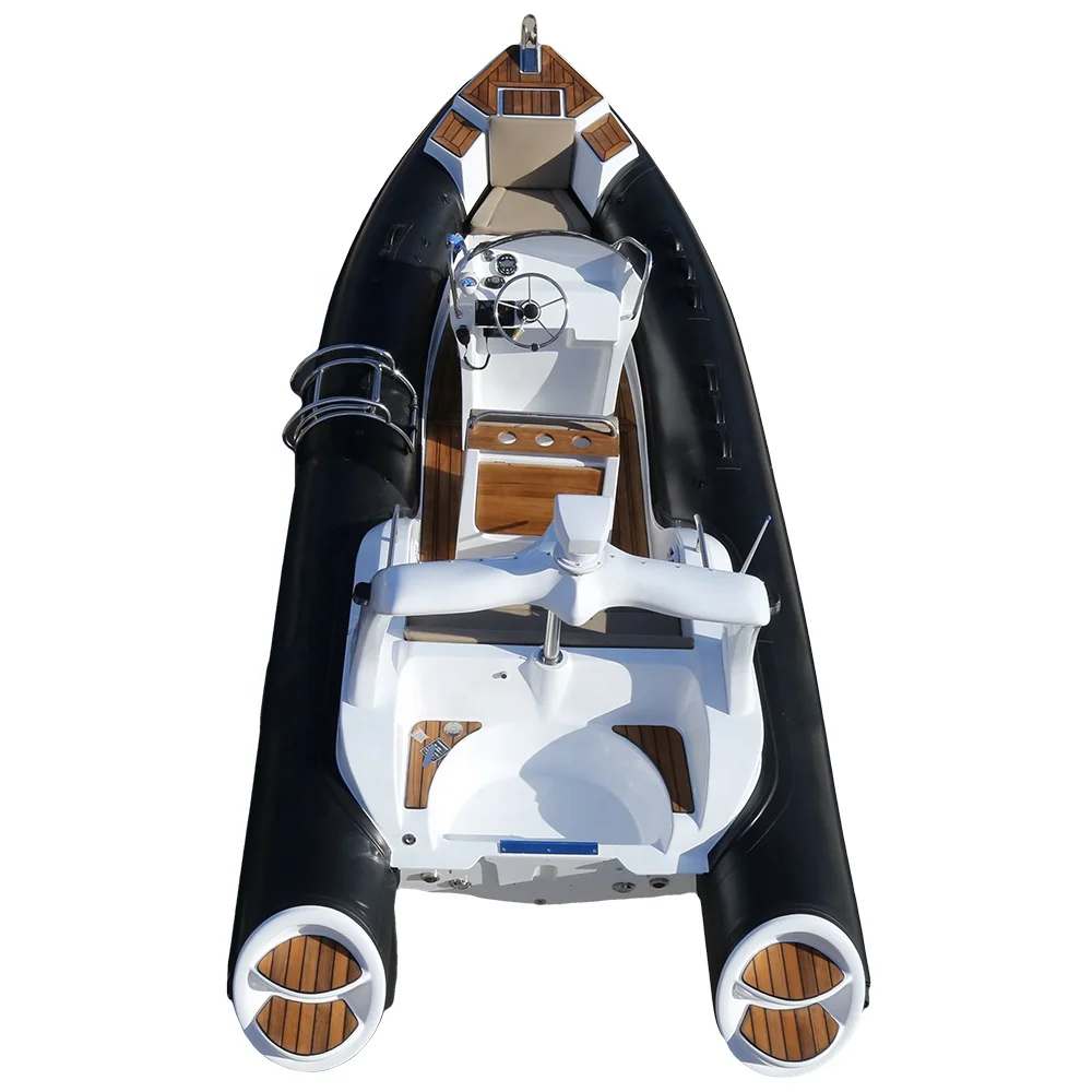 CE 5.8m 19 feet fiberglass rigid inflatable boats(RIB580 boat)For Sale