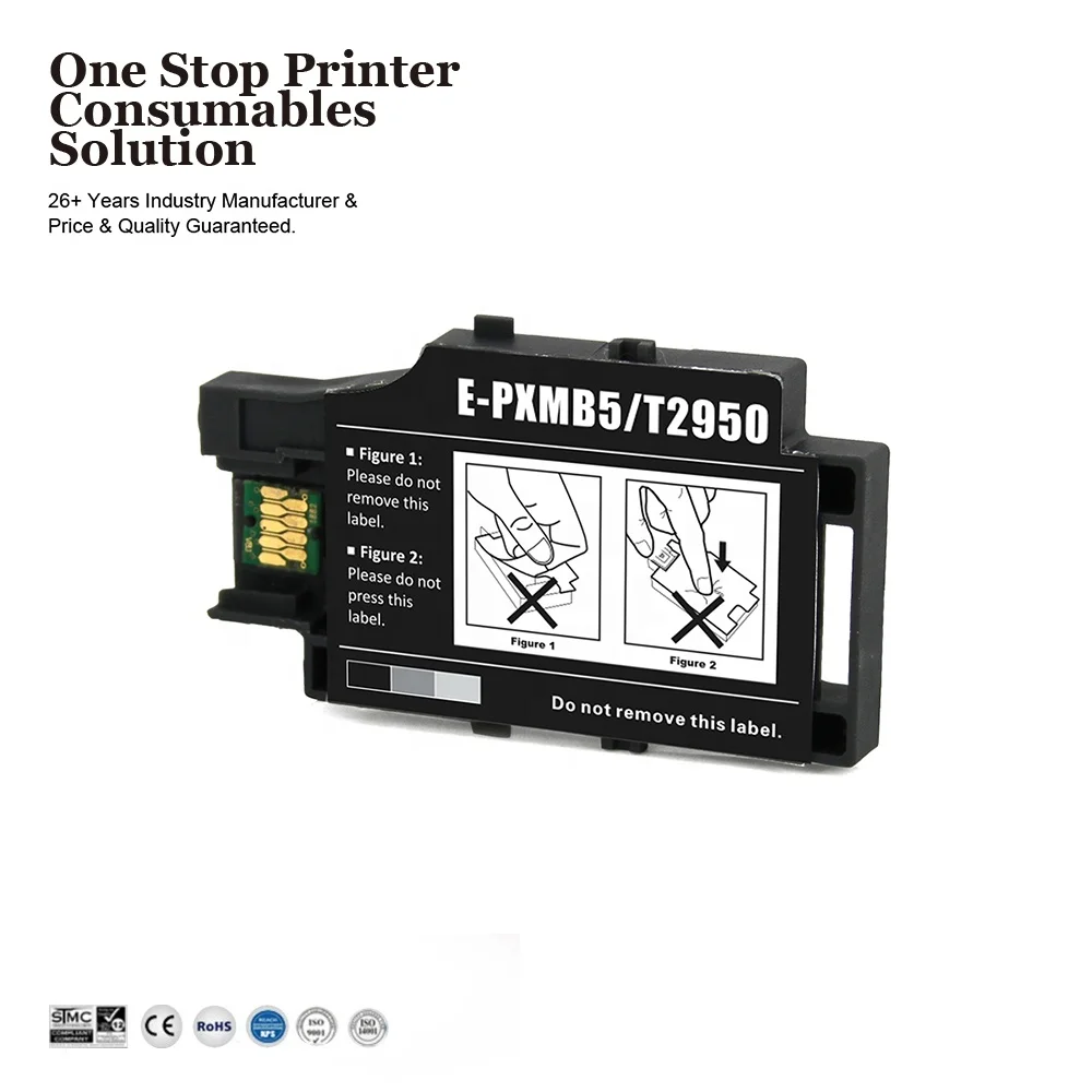 INK POWER T2950 C13T295000 Compatible Ink Maintenance Box for Epson WorkForce WF 3640 Waste Ink Tank