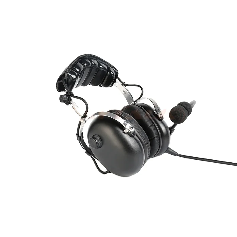 Manufacture direct sales Aircraft noise cancelling headset military aviation headsets with volume switch