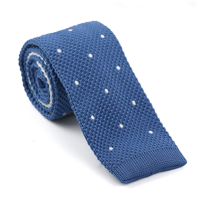 Custom Silk Ties For Men Italian Sublimation Neckties Silk Wholesale Jacquard Dot Cravate pour homme