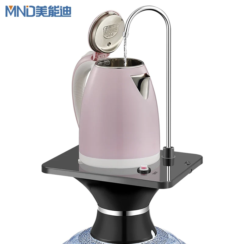 Hot sell rechargeable battery portable wireless hand press electric water dispenser for 5 gallon bottle water camping travel