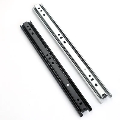 Factory Direct Selling Three-section Rebound Hidden Rail For Drawer Slide