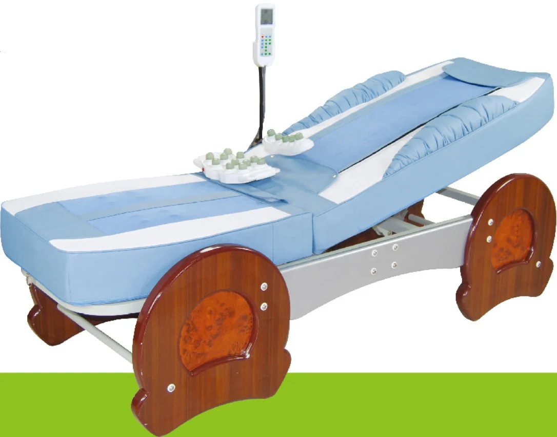 Массажная кровать с нефритовым роликом