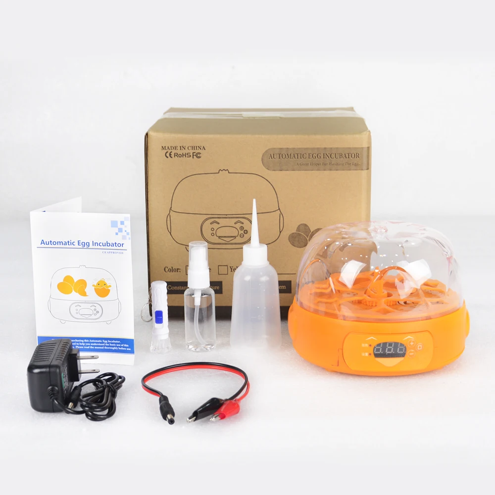 Egg Incubator with Automatic Egg Turning Temperature Humidity Control and Auto Water Replenishment