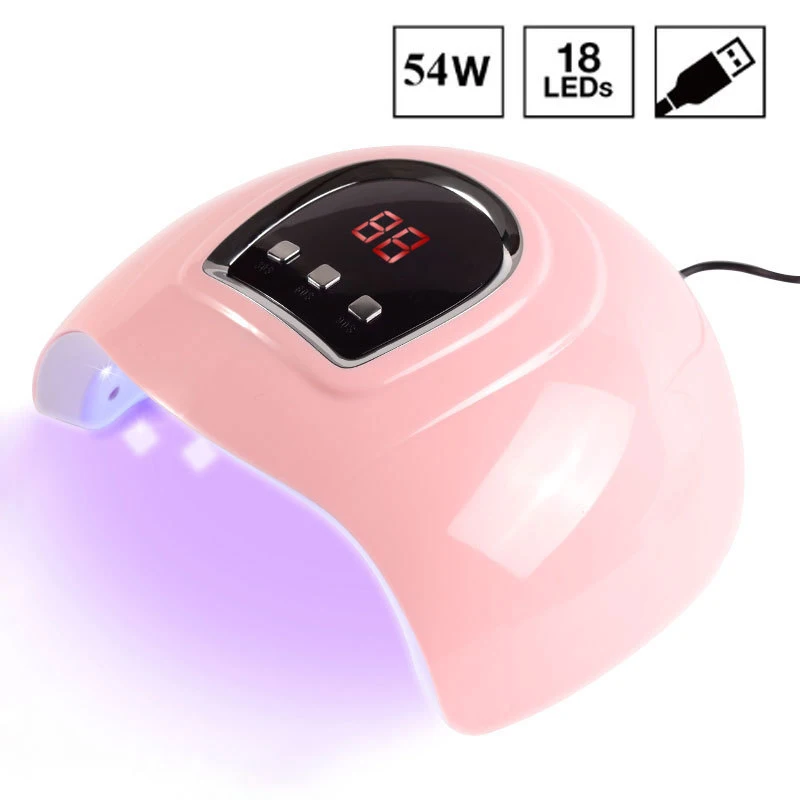 wholesale Uv Led Lamp Nail Dryer Usb Uv Nail Lamp Led Light,Led Gel Nail Lamp 54W Uv