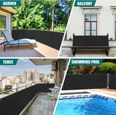 Privacy fence screen 6ft by 50 ft rolls heavy duty privacy fence screen plastic shade net