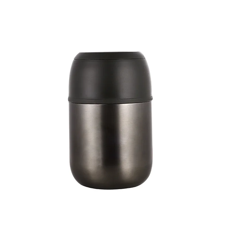 Portable large-capacity 316 stainless steel stew pot portable lunch box insulation soup pot  beaker can