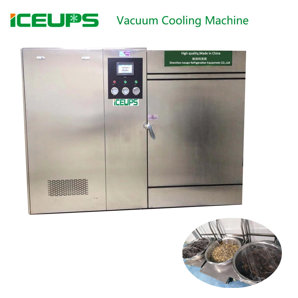 
500kg/cycle Cooked Food Vacuum Cooler For Fried Vegetable / Quick Meal / Baking Food 