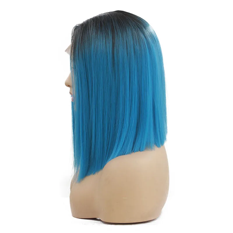 14 inch female synthetic swiss lace wig, excellent super quality cheap hair synthetic wig supplies