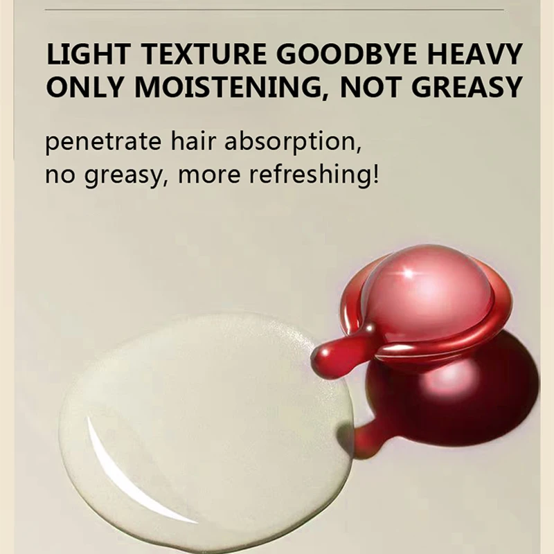 Private Label OEM natural Organic grapes 50PCS repair hair vitamins serum oil capsules For Hair Growth