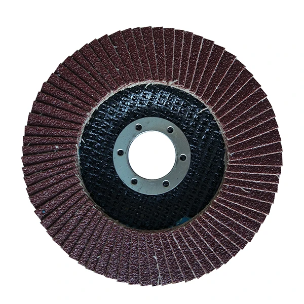 High Quality Customized 100mm Aluminium Oxide Flap Wheel  Steel Abrasive Flap Disc Manufacture Grinding Polishing Direct