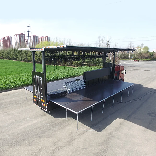 HUAYUAN S455 с подсветкой и звуком подиум для мероприятий на открытом воздухе концертный сценический