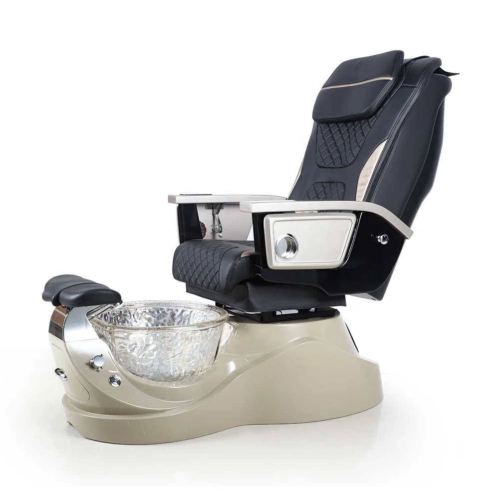 Kangmei Modern Luxury Beauty Nail Salon Furniture Electric Pipeless Whirlpool Jet Foot Spa Human Touch Massage Pedicure Chair