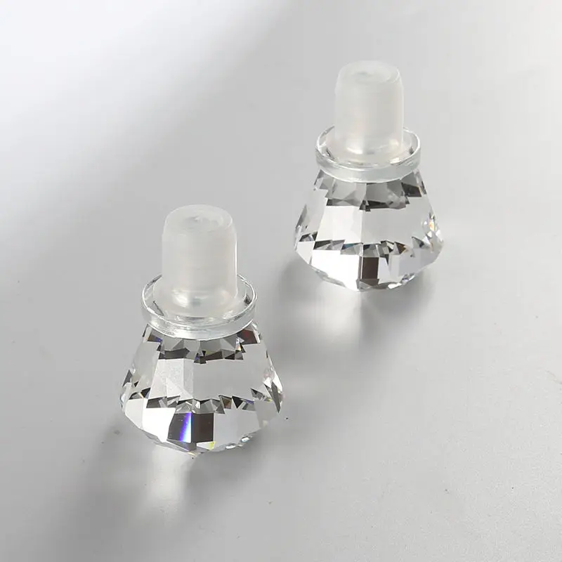 Customized New Products Wine Saver Stopper Gift Set Gift Set K9 Crystal Vacuum Bottle Wine Stopper