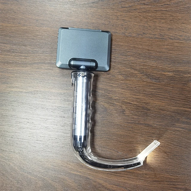 Hospital  complete set  video laryngoscope  reusable with disposable  blade