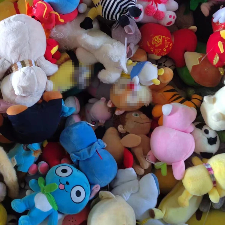 wholesale bulk bale of used soft toys second hand children toys resale