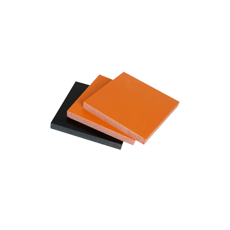 Orange insulated planks fixture heat insulation electrical board rubber board whole sheet engraving processing