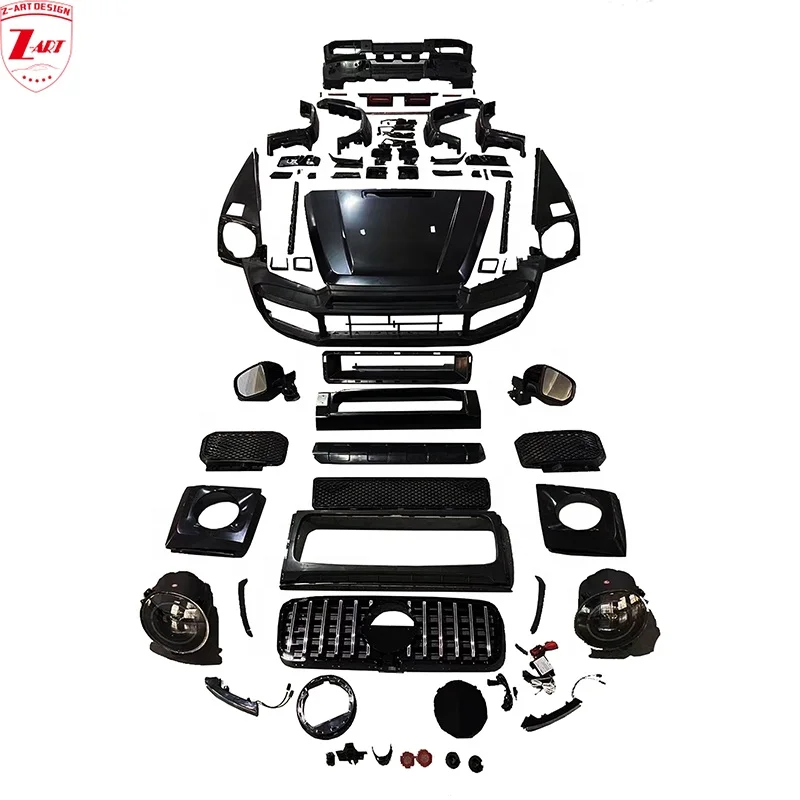 Z-ART 1992-2018 G800 body kit for W463 G wagon facelift body kit for W463 G350d G500 W464 G800 body kit for W463 G class