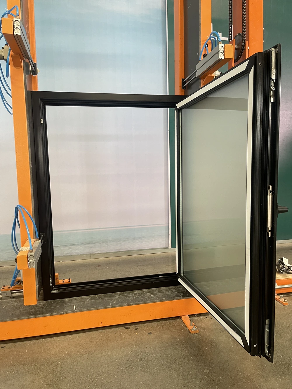 European standard heat Insulation window triple glazing window aluminium house glass casement windows
