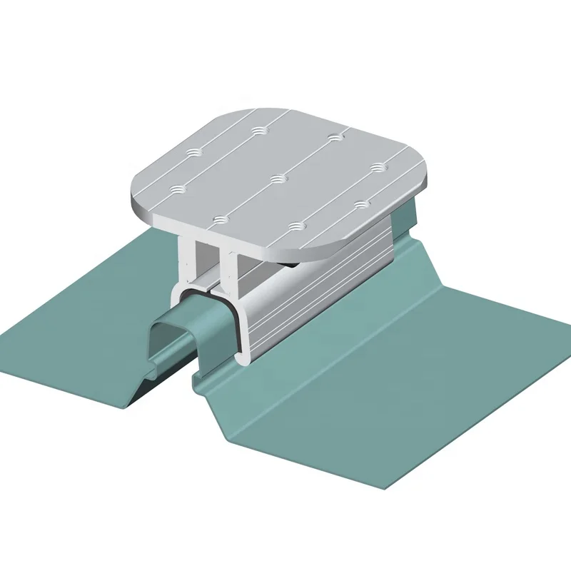 Алюминиевая солнечная панель на крышу Монт кронштейн зажим стопорный солнечной батарее для крыши