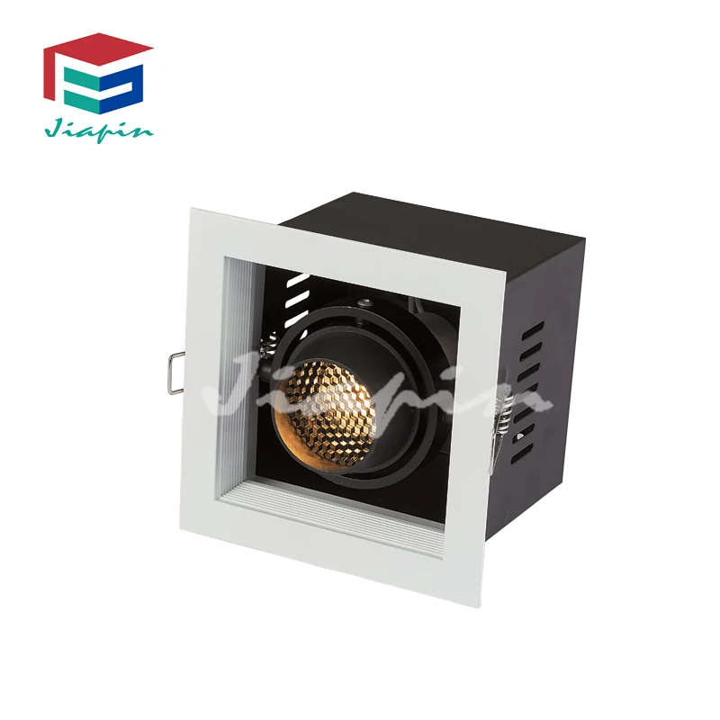 
MR16 GU10 Recessed Lighting Accessories Housing Adjustable Downlight Fitting Spotlight Fixture in Front Fix 