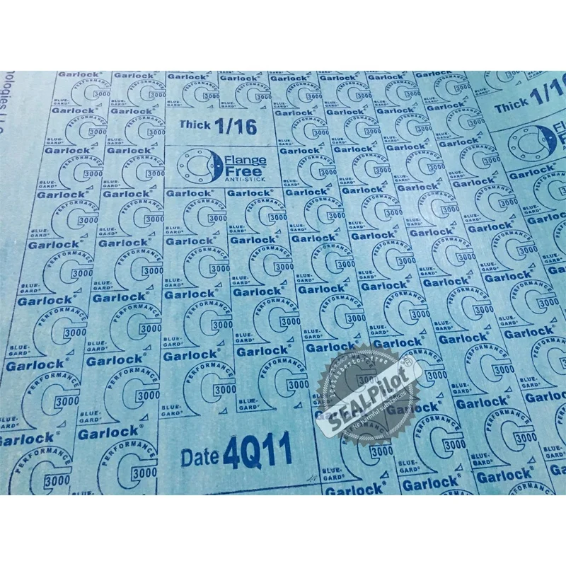 Garlock non-asbestos head seal gasket sheet, available from stock, factory direct sales