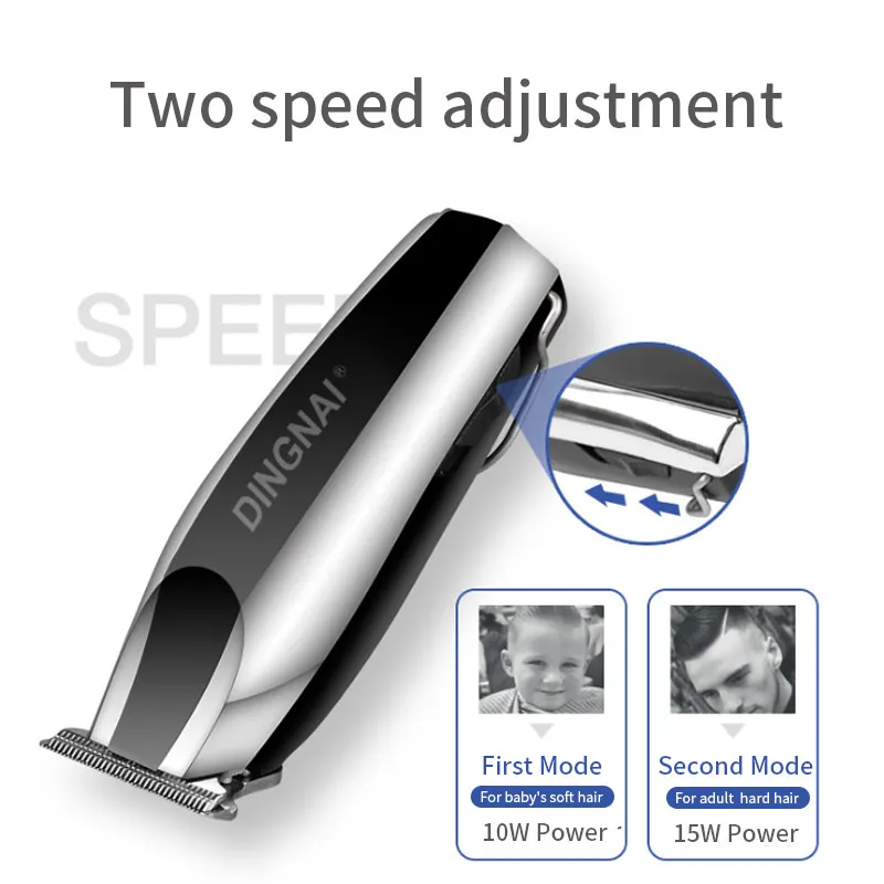 
2021 Amazon Hot Sales Barber Professional Hair Clipper Trimmer Portable Cordless Rechargeable Grooming Kit for Men 