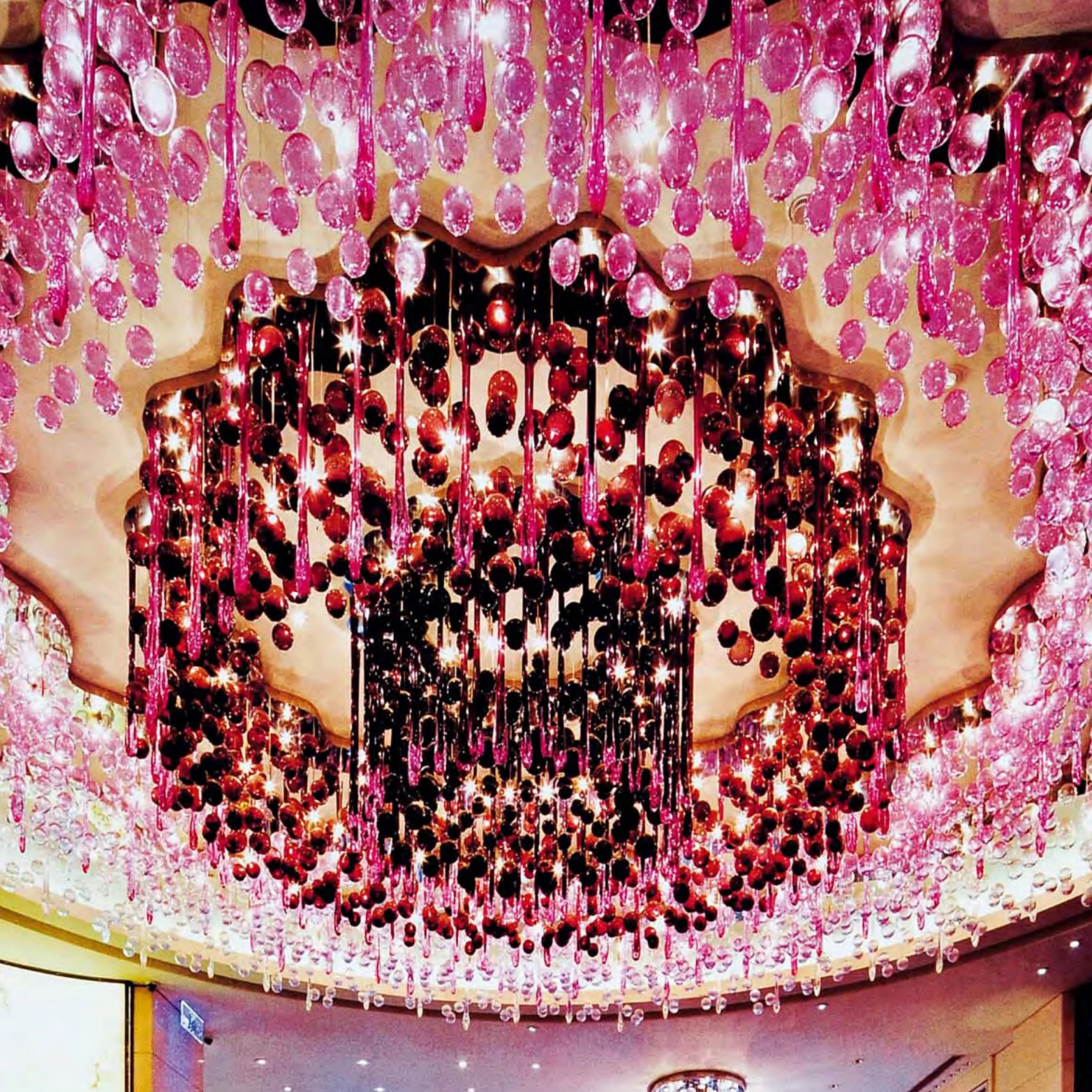 engineering modern decoration luxury wedding decor ceiling lights banquet hall staircase lighting high ceilings chandelier pendant lig