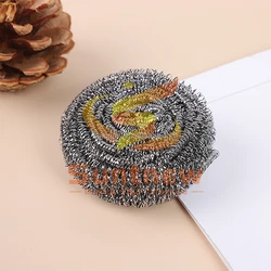 dish washing galvanized metal sponge stainless steel wire wool scourer