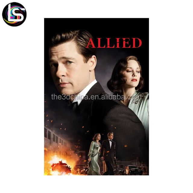 
Manufacture custom design 3d lenticular movie posters 