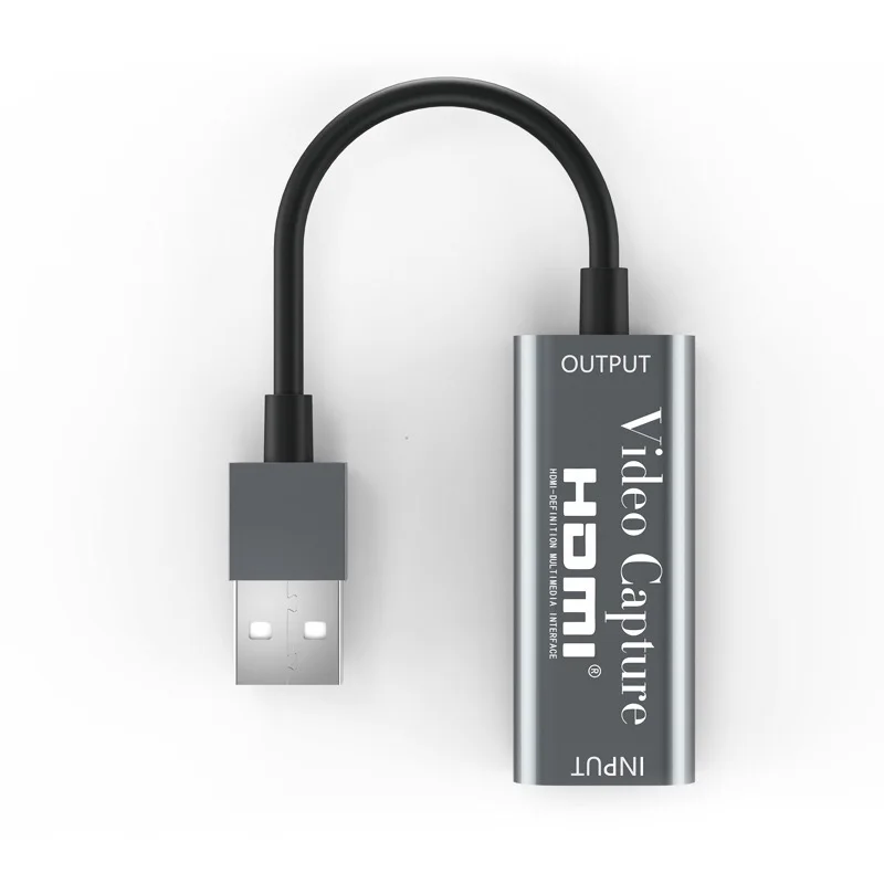 
1080p HDTV Video Capture Card 30 Hz 4K HDTV to USB 2.0 video capture card for Live streaming 
