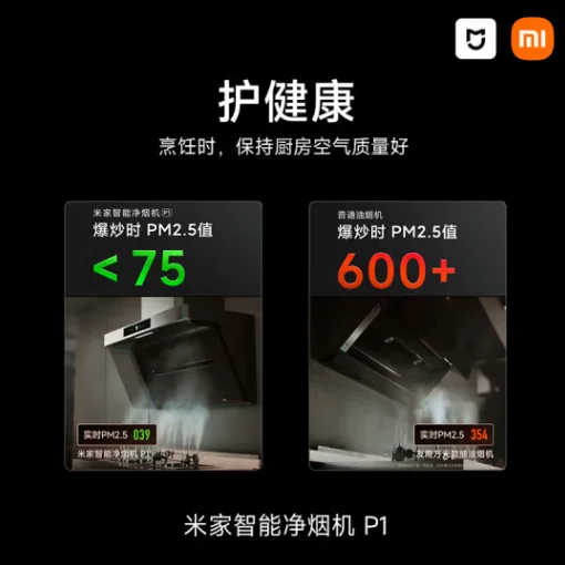 Mijia Xiaomi боковой всасывающий вытяжной капюшон P1 Интеллектуальный инверторный домашний