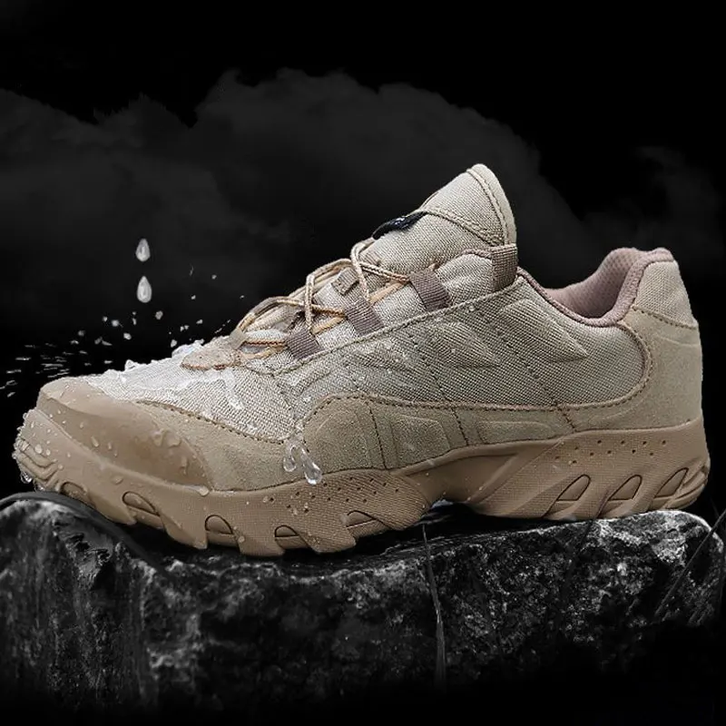 Waterproof Training Outdoor Mountaineering Hiking Shoes Camouflage Tactical Boots Training Equipment Boots Tactical