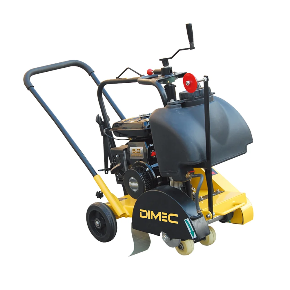 Construction Works Manual Push Forward Mode Handheld Electric Concrete Saw Diesel Concrete Cutter