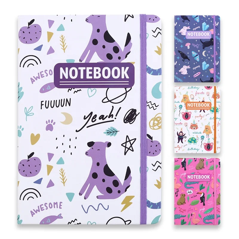 American Style Diary Notebook Customized Product With Cartoon Pattern Popular Notebook Gift Set