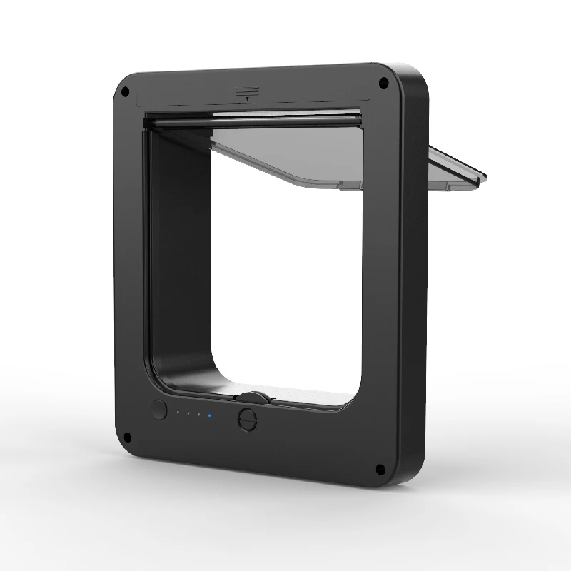 Cat Flap Door Lockable Manual Control Access Pet Door Cat Flap 4 Ways Locking