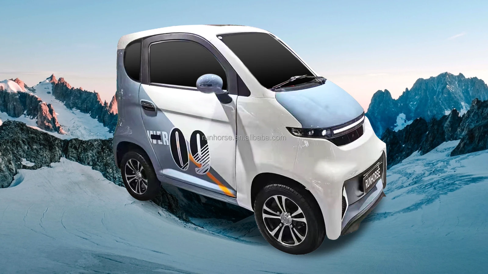 China manufacture EEC 4 wheel electric moped car eec certificate