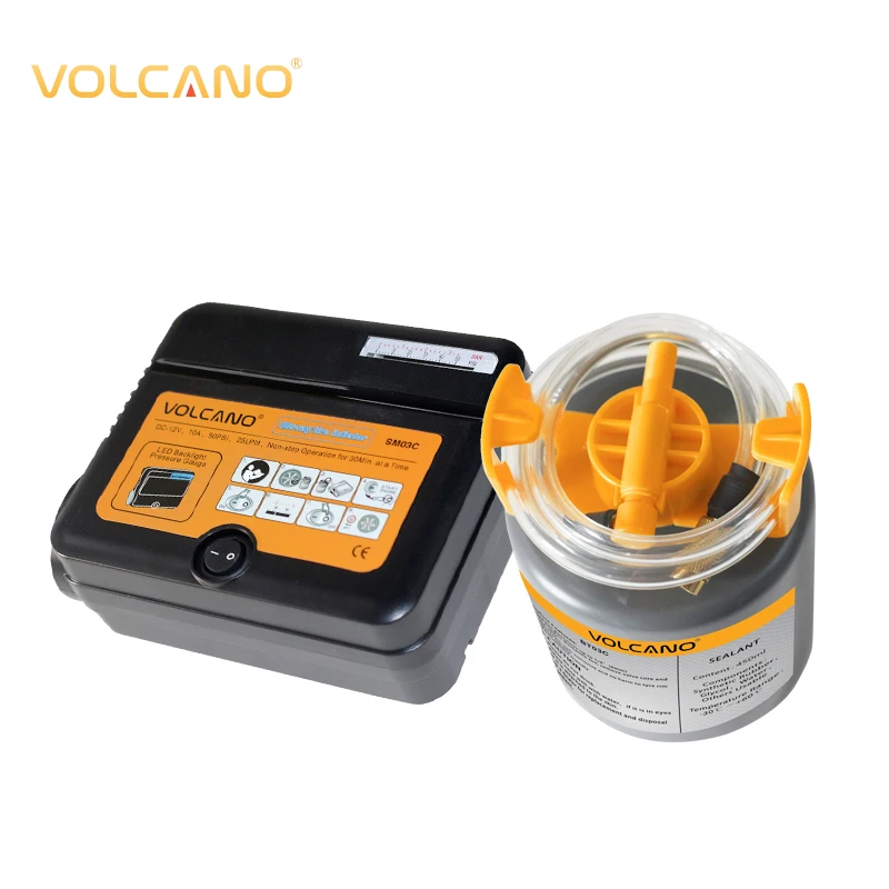 Safe emergency 450ml Anti-puncture Liquid universal Tyre Sealant kit Tire Sealant with Tire Inflation Funtion