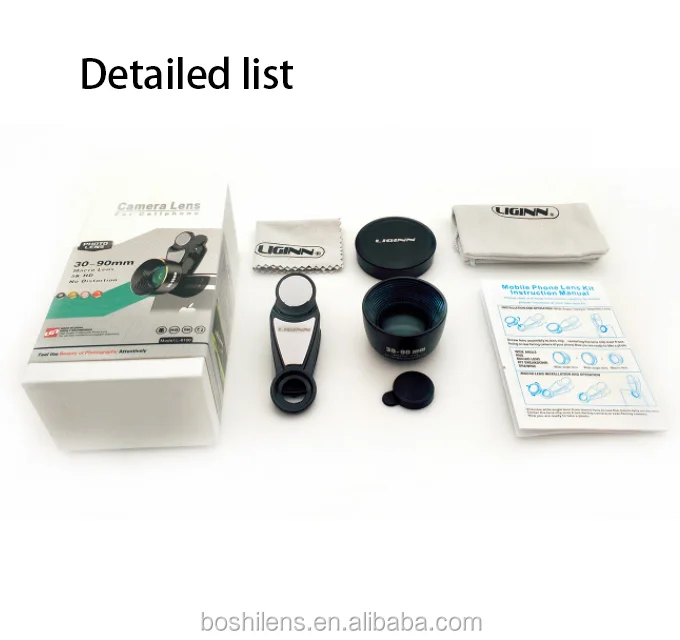 2020  New 4K HD 30-90mm high definition micro distance mobile phone lens