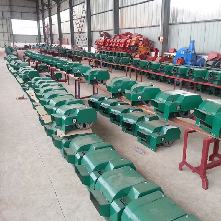 NEWEEK Electric Movable Animal Feed Crop Corn Stalk hay Chopper Grass Cutting Machine Chaff Cutter